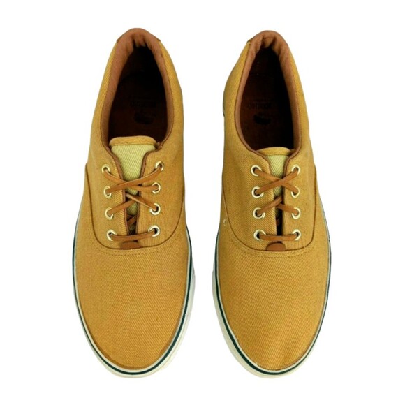 G.H. Bass & Co. Outdoor Sneakers Men's Size 10 NWOB Tan Canvas Shoes - Picture 1 of 8